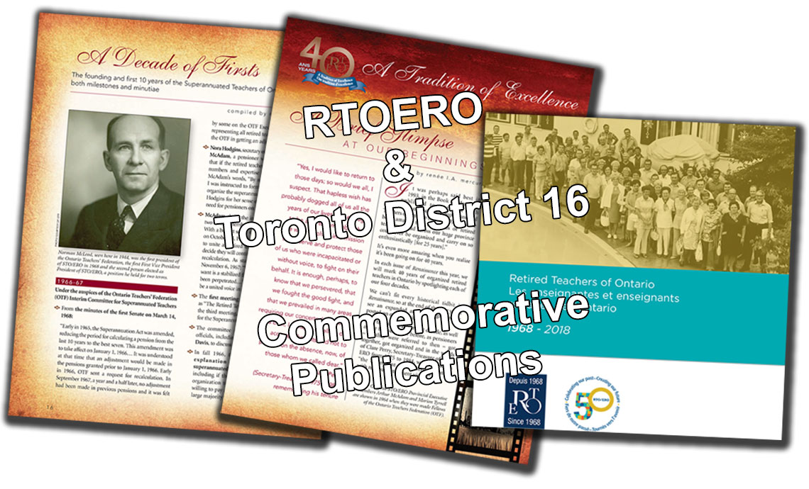 RTOERO Commemorative Publications