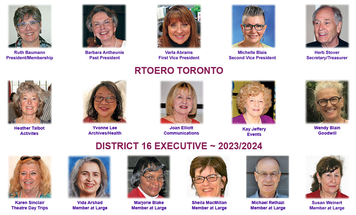 Toronto Executive, 2023-2024