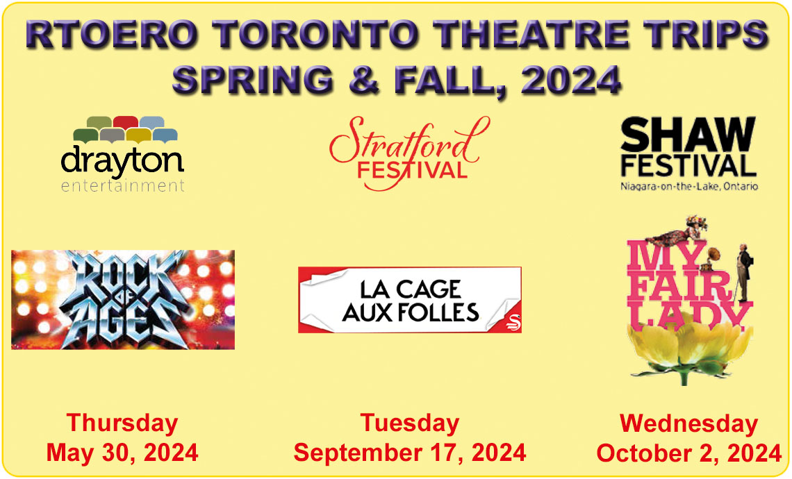 Theatre Trips, Spring/Fall, 2024